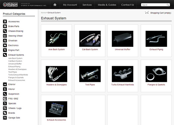 Gearheads Website Redesign Final