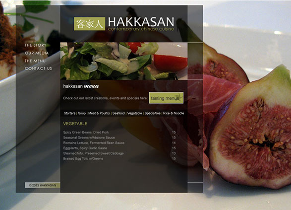 Hakkasan Website Redesign